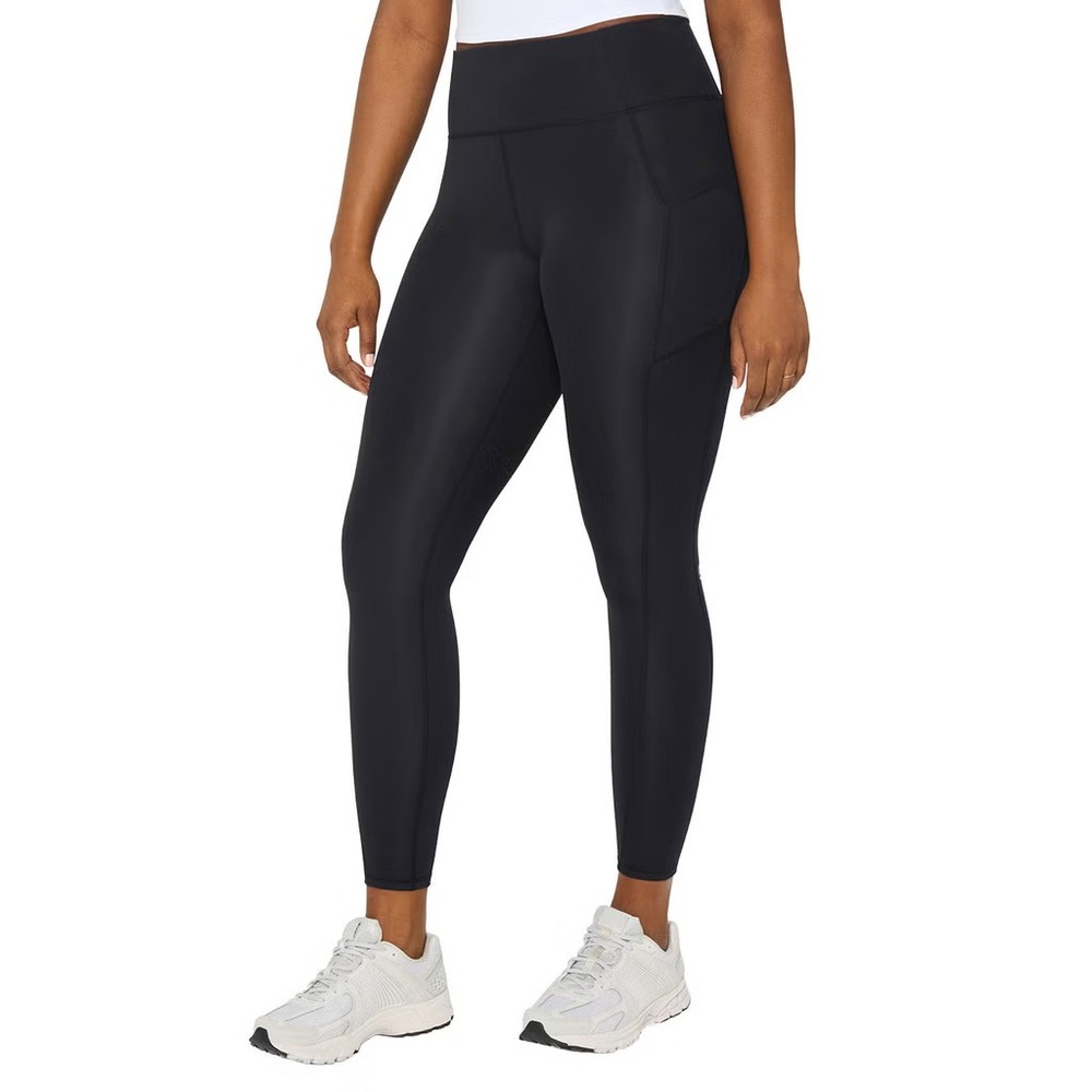 Fabletics Women's Ultrasoft Leggings with Pockets, Black, Size: 2XL, New